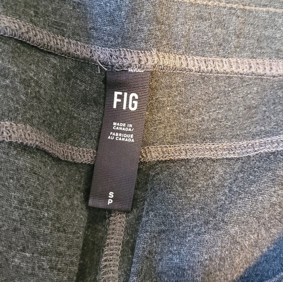 FIG grey straight leg pants size small - Picture 7 of 8